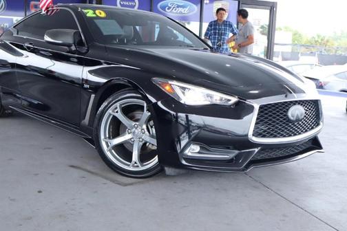 Black Obsidian 2020 INFINITI Q60 3.0t LUXE