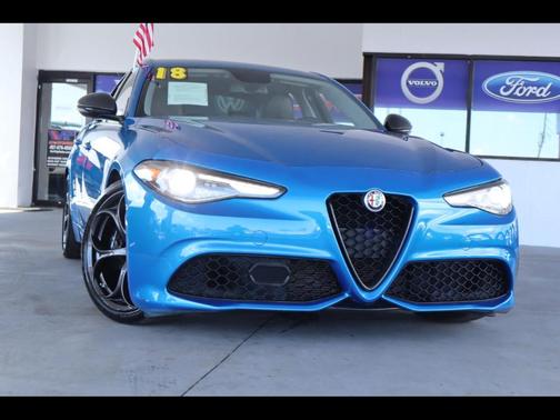 Blue 2018 Alfa Romeo Giulia Base