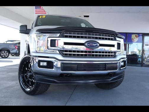Silver 2018 Ford F-150 XLT
