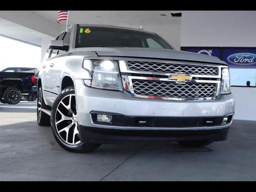 Silver 2016 Chevrolet Tahoe LT