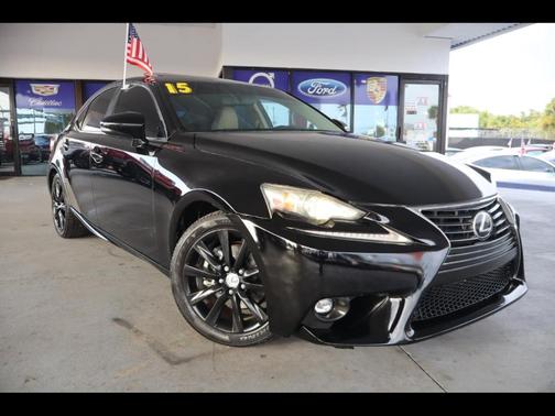 Black 2015 Lexus IS 250