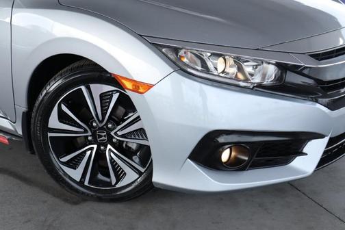 Silver 2018 Honda Civic EX-T