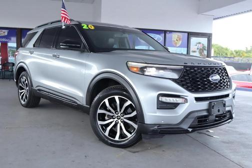 Silver 2020 Ford Explorer ST