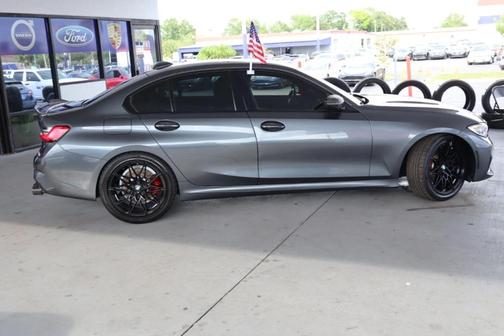 Gray 2021 BMW 330 i