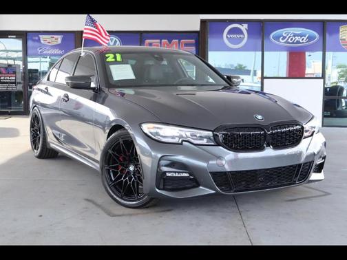 Gray 2021 BMW 330 i