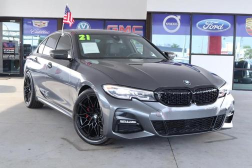 Gray 2021 BMW 330 i