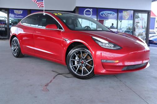 Red Multi 2020 Tesla Model 3 Long Range