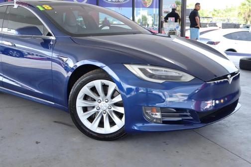Blue 2018 Tesla Model S 75D