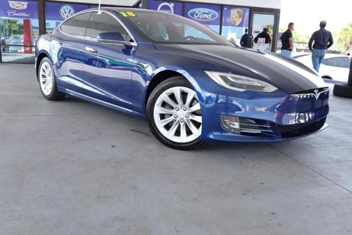 Blue 2018 Tesla Model S 75D