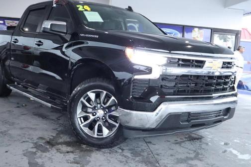 Black 2024 Chevrolet Silverado 1500 LT