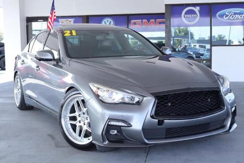 Graphite Shadow 2021 INFINITI Q50 3.0t SENSORY