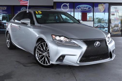 Silver 2015 Lexus IS 250