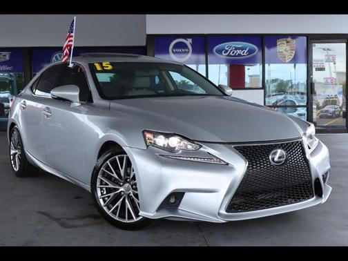 Silver 2015 Lexus IS 250