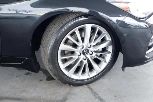 Midnight Black 2021 INFINITI Q50 3.0t LUXE