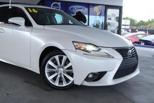 White 2016 Lexus IS 200t Base