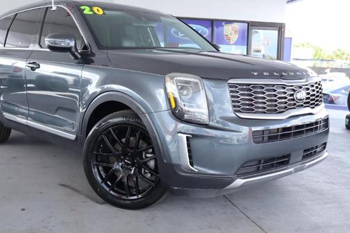 Gray 2020 Kia Telluride EX