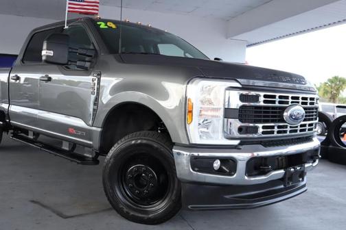 Gray 2024 Ford F-350 XLT