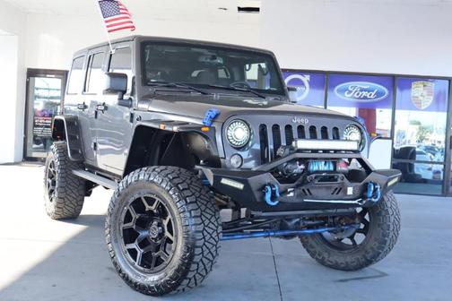 Black 2017 Jeep Wrangler Unlimited Sport