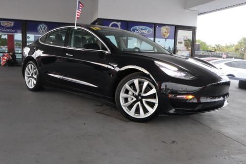 Black 2018 Tesla Model 3 Mid Range