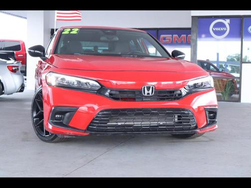 Red 2022 Honda Civic Sport