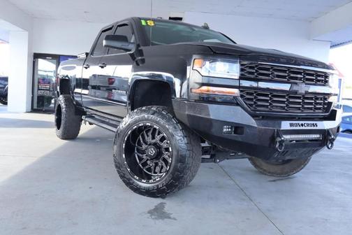 Black 2018 Chevrolet Silverado 1500 1LT