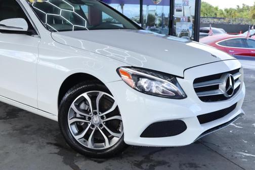 White 2017 Mercedes-Benz C-Class C 300 4MATIC