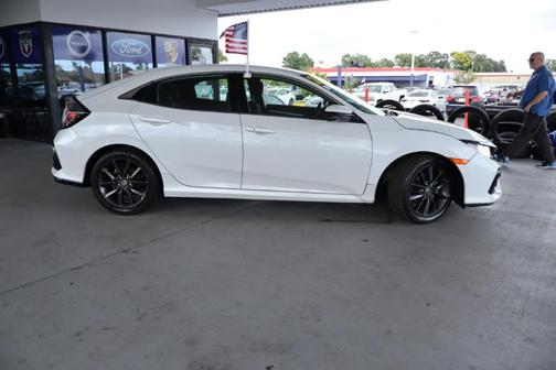 White 2020 Honda Civic EX