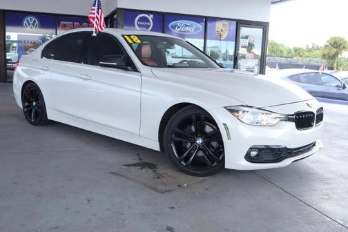 White 2018 BMW 330 i