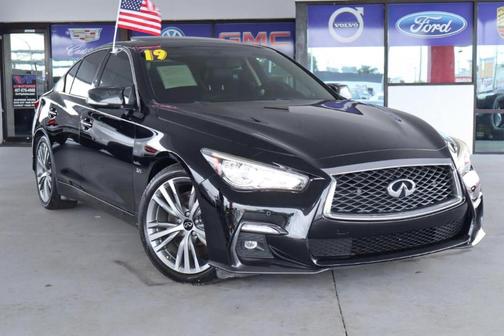 Black Obsidian 2020 INFINITI Q50 3.0t Sport