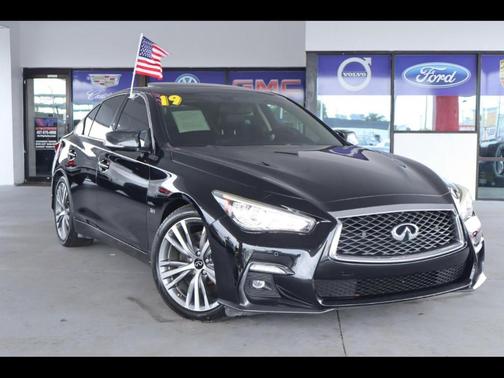 Black Obsidian 2020 INFINITI Q50 3.0t Sport
