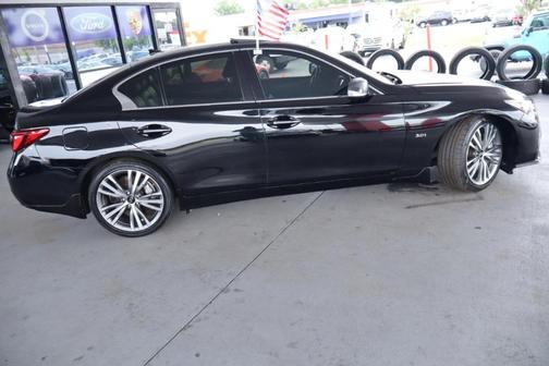 Black Obsidian 2020 INFINITI Q50 3.0t Sport