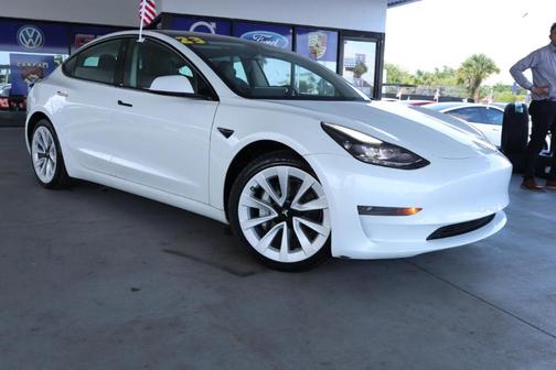 White 2023 Tesla Model 3 Base