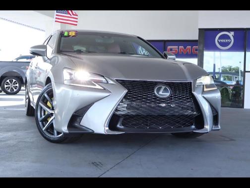 Gray 2018 Lexus GS 350 F Sport