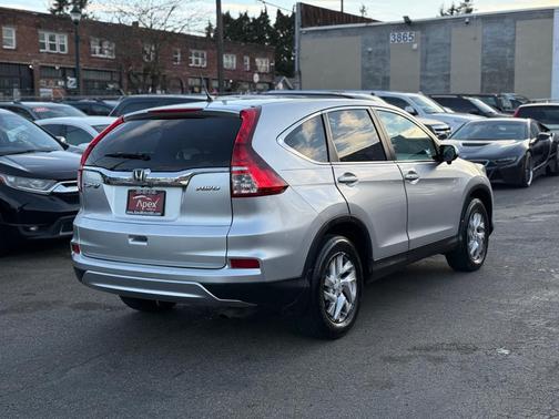 Alabaster Silver Metallic 2015 Honda CR-V EX