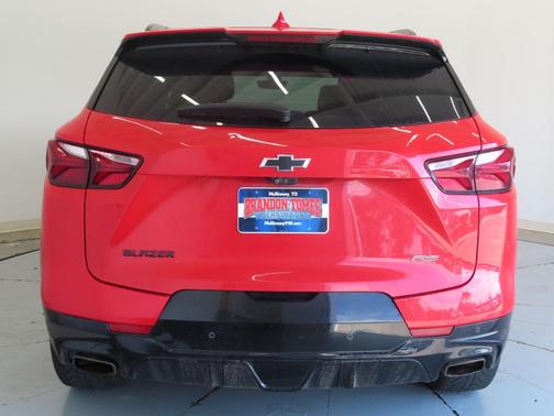 Red 2021 Chevrolet Blazer RS