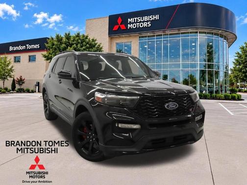 Black Metallic 2021 Ford Explorer ST