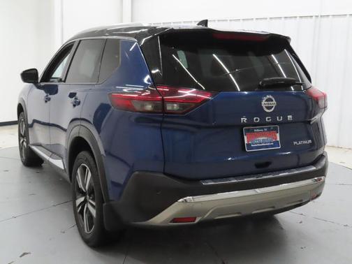 Blue / Black 2021 Nissan Rogue Platinum