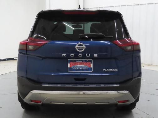 Blue / Black 2021 Nissan Rogue Platinum