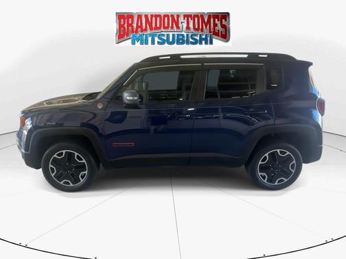 Blue 2016 Jeep Renegade Trailhawk