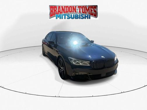 Carbon Black Metallic 2018 BMW 750 i xDrive