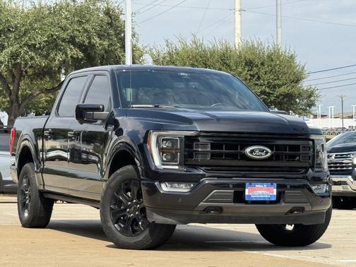 Black Metallic 2022 Ford F-150 Platinum