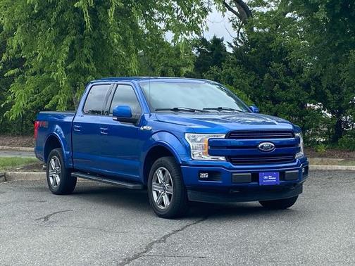 LIGHTNING BLUE 2018 Ford F-150 LARIAT