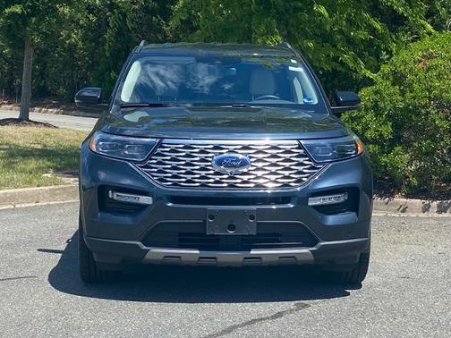 STONE BLUE METALLIC 2023 Ford Explorer PLATINUM
