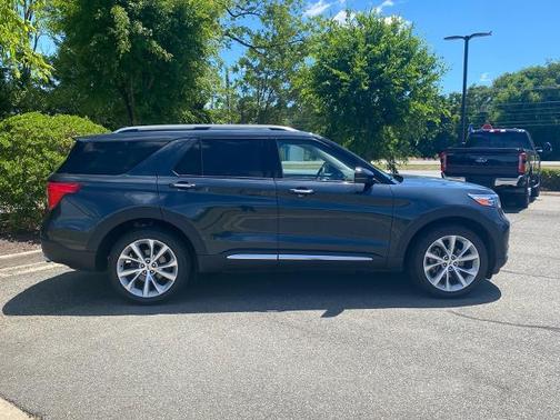 STONE BLUE METALLIC 2023 Ford Explorer PLATINUM