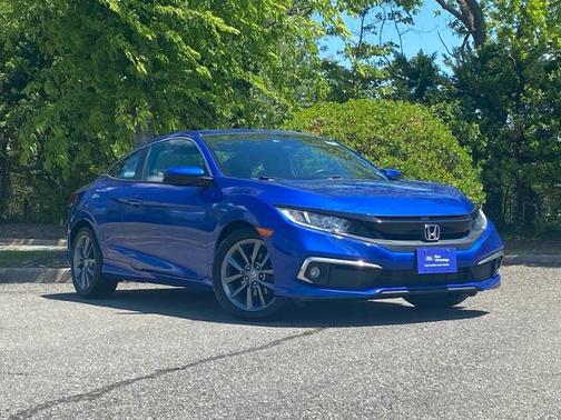 Blue 2019 Honda Civic EX