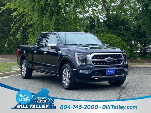ANTIMATTER BLUE METALLIC 2023 Ford F-150 PLATINUM
