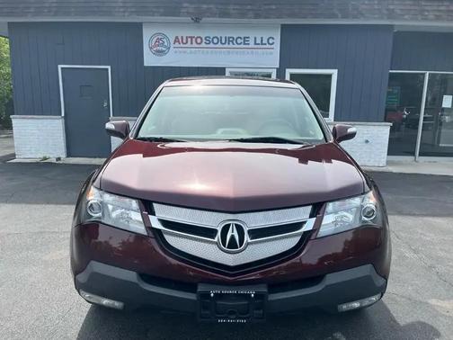 Dark Cherry Pearl 2009 Acura MDX Technology