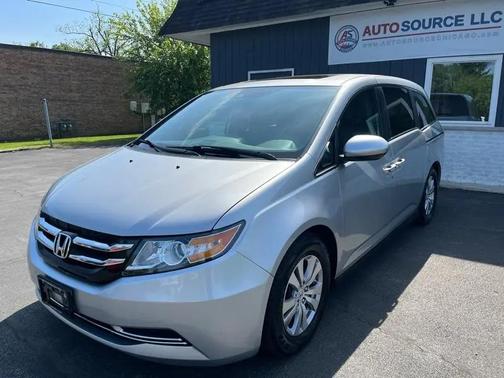 Alabaster Silver Metallic 2014 Honda Odyssey EX-L