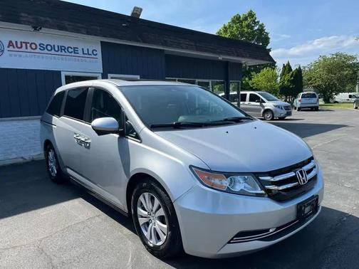 Alabaster Silver Metallic 2014 Honda Odyssey EX-L