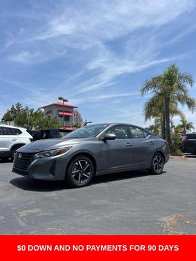 Gray 2025 Nissan Sentra SV